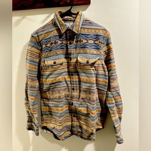 Lucky Brand Southwestern Men’s Shirt Jacket